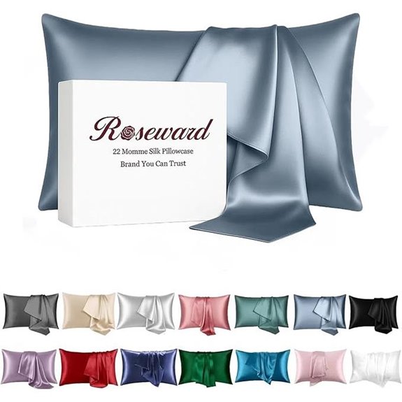 Mulberry Silk Pillowcase for Hair & Skin Queen