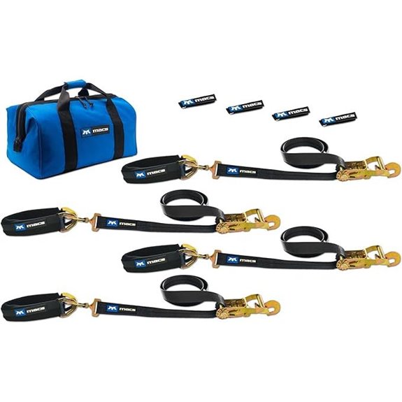 Mac’s 2 x 8' Heavy-Duty Tie-Down Strap Kit