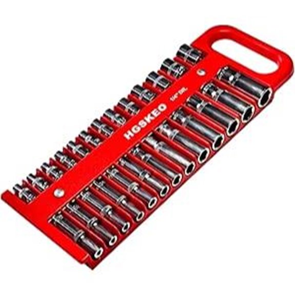Magnetic Socket Holder Set with Handle and Racks
