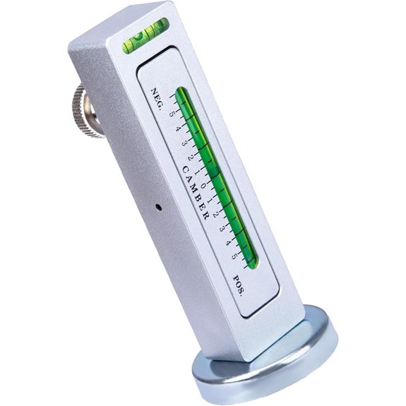 Sixzoo Universal Wheel Alignment Tool with Magnetic Gauge