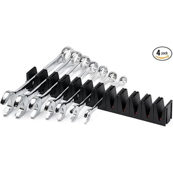 ToolBox Magnetic Wrench Organizer Set (4-Pack)