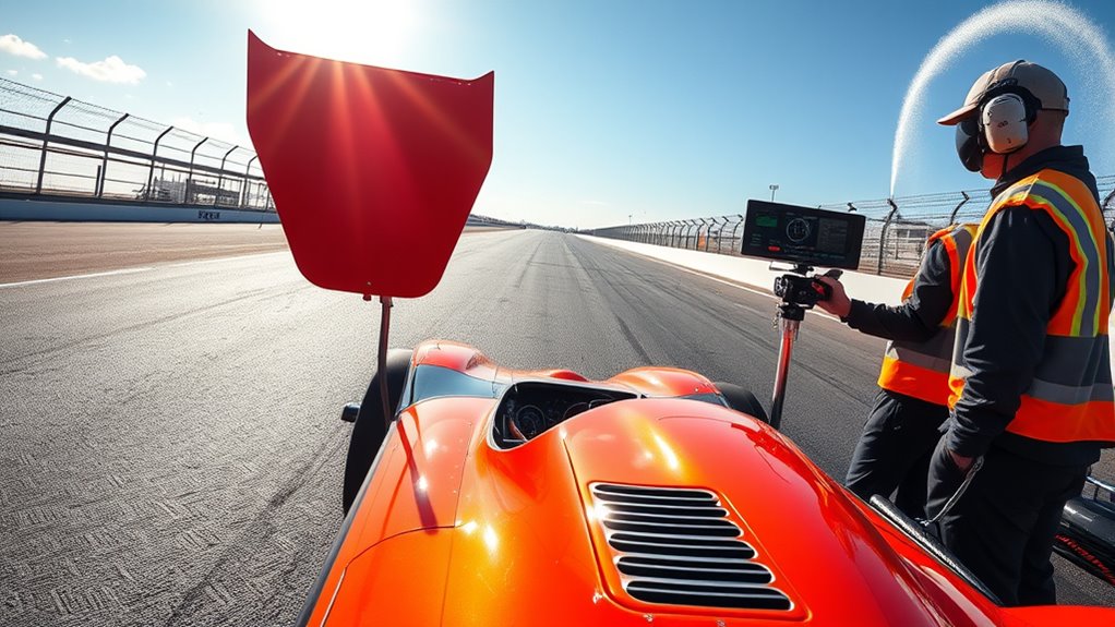 manage tire heat and hydrate