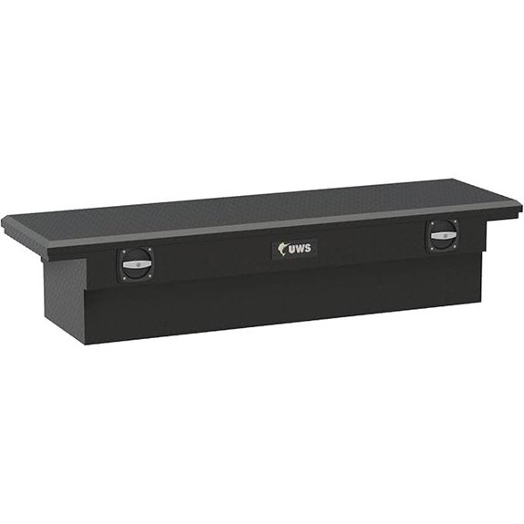 UWS EC10013 Matte Black Aluminum Truck Tool Box