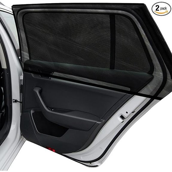 Breathable Mesh Car Window Shades (2 Pack)