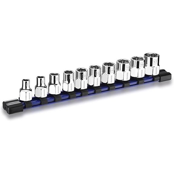 WORKPRO 3/8 Drive Metric Socket Set (10-Piece)