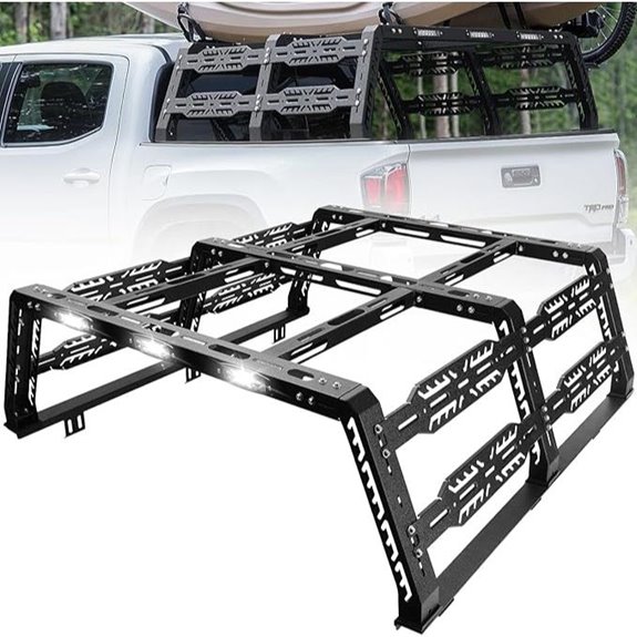 Overland Bed Rack for Mid-Size Trucks Without Cover