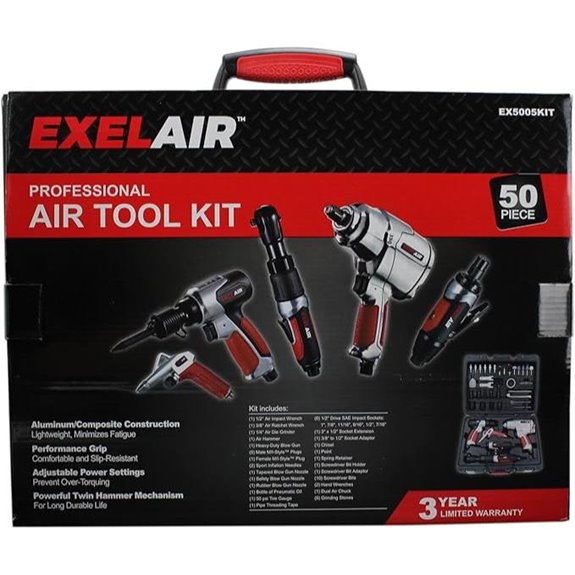 Milton EX5005KIT 50 Piece Professional Air Tool Kit