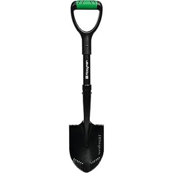 Hooyman Mini Digging Shovel with Serrated Blade