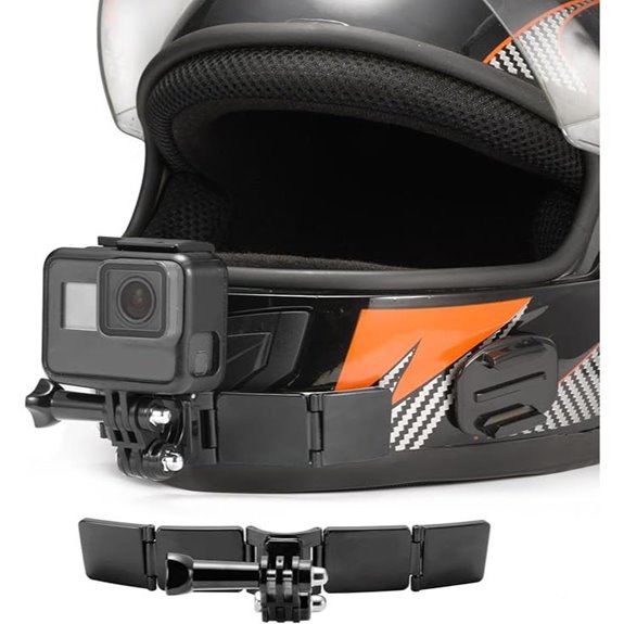 Motorcycle Helmet Chin Mount Kit for Action Cameras