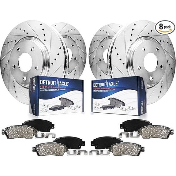 Detroit Axle Brake Kit for Nissan Maxima 2010-2018
