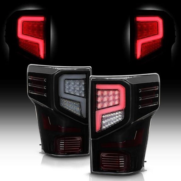 ACANII Nissan Titan 2016-2021 LED Tail Lights Set