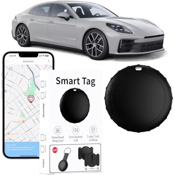 Vehicle GPS Tracker for Cars Wallet Pets No SIM Needed