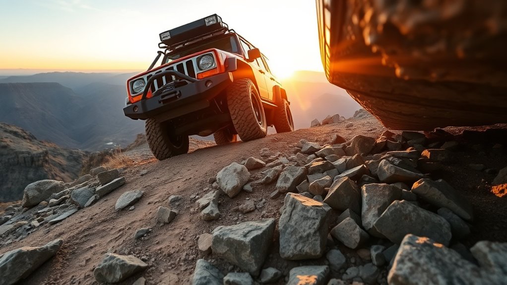 off road approach departure breakover