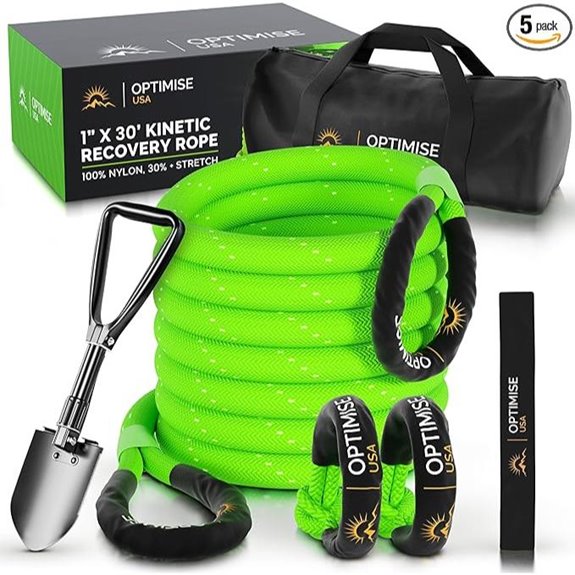 Kinetic Recovery Rope & Off-Road Recovery Kit