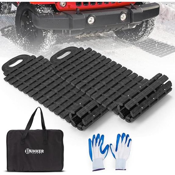 BUNKER INDUST Tire Traction Mats 2-Pack for Off-Road
