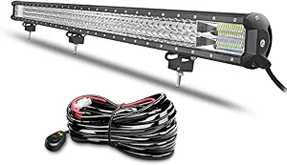 Willpower 45 612W LED Light Bar for Offroad Vehicles
