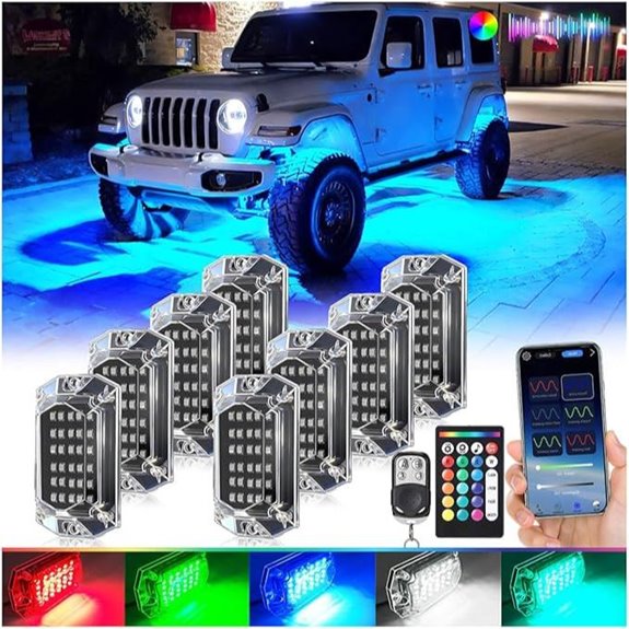 offroad rgb led pods