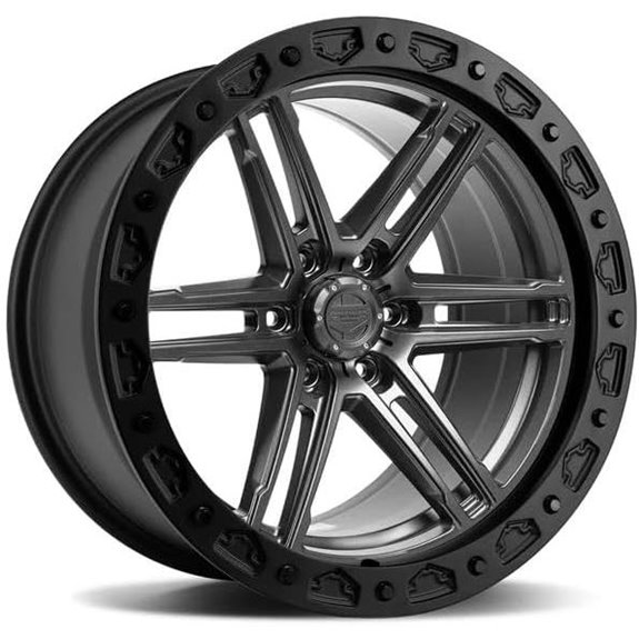 Vorsteiner Offroad VR-602BL 17x9 Truck Wheel Set