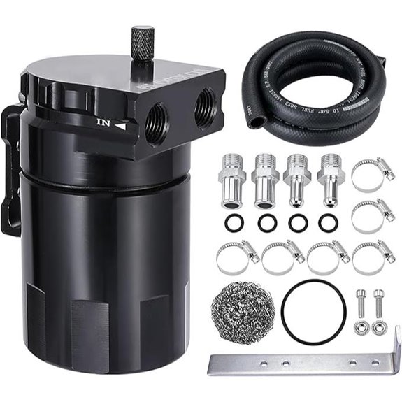 EVIL ENERGY Oil Catch Can with Fuel Hose Kit
