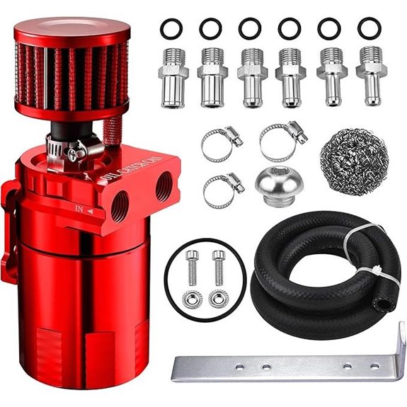EVIL ENERGY Oil Catch Can Kit with Breather Filter