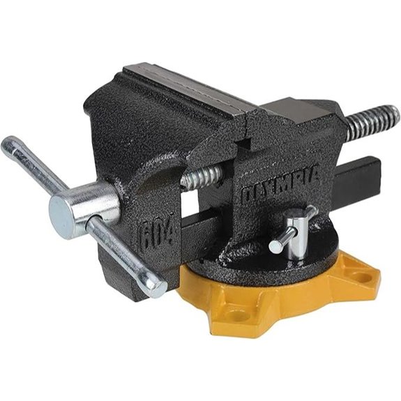 Olympia Tools 38-604 Bench Vise Workshop Series 4-Inch gray
