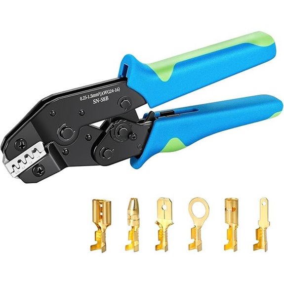 Wire Crimping Tool for Open Barrel Terminals