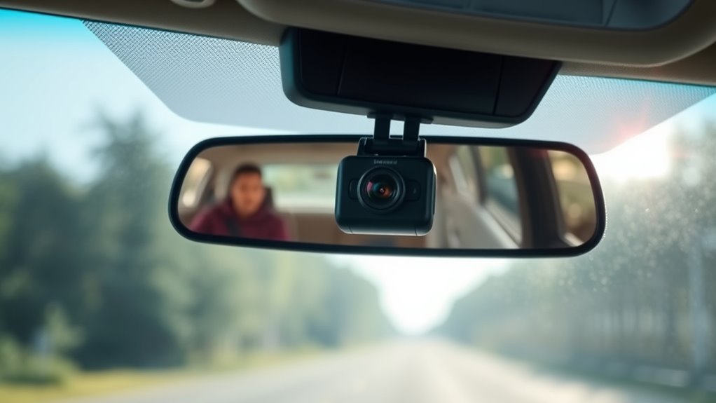 optimal dash cam positioning
