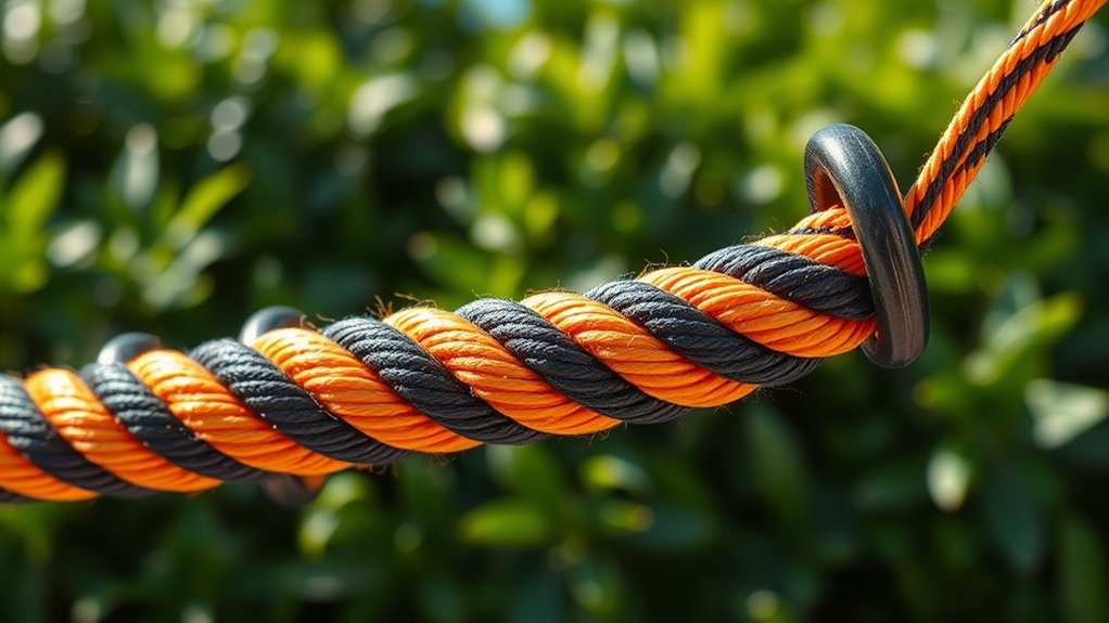 optimal kinetic rope length