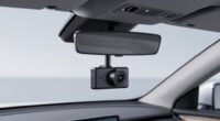 optimal unobstructed dash cam placement
