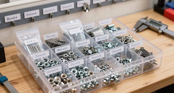 organize fasteners effectively