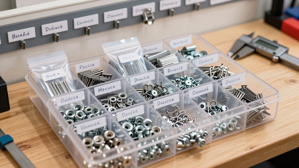 organize fasteners effectively