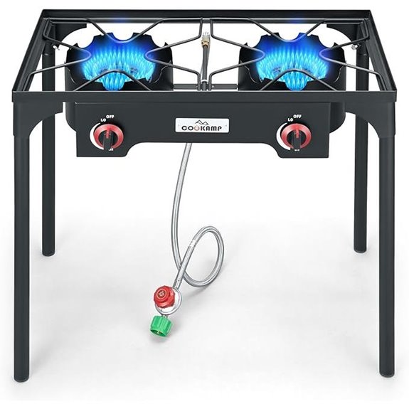 Double Propane Burner Outdoor Camping Stove