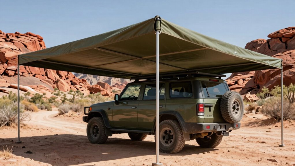 overland vehicle awnings selection