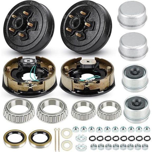 Trailer Axle Electric Brake Kit (Pair 10)