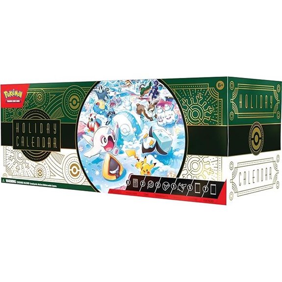 Pokemon TCG Holiday 2024 Calendar