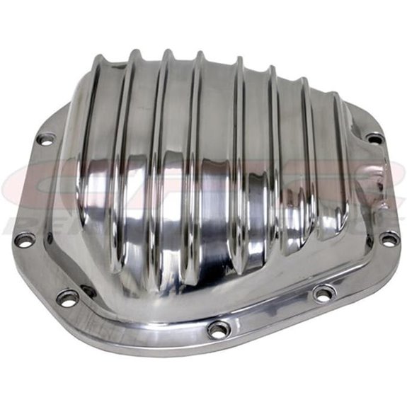 DANA 60 POLISHED ALUMINUM FRONT/REAR DIFFERENTIAL COVER - 10 BOLT