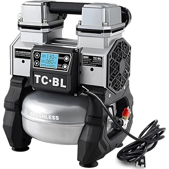 TC·BL Portable 110V Oil-Free Air Compressor