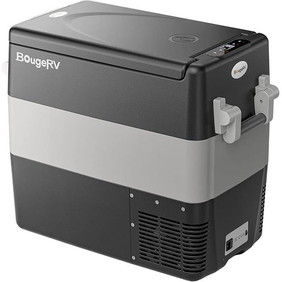 BougeRV 12V Portable Car Refrigerator Cooler 53 Quart