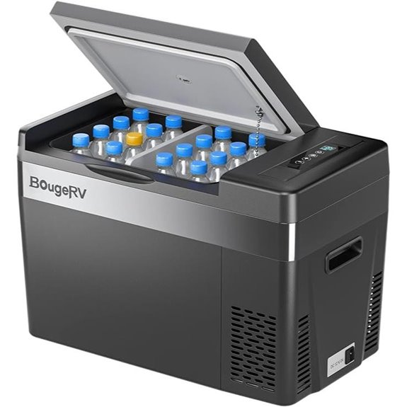 BougeRV 12V Portable Car Refrigerator and Freezer