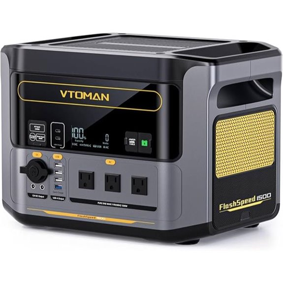 VTOMAN FlashSpeed 1500 Portable Power Station (1548Wh)