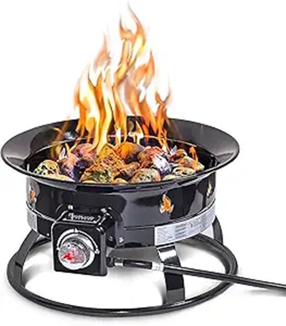 Outland Living 19-inch Portable Propane Fire Pit