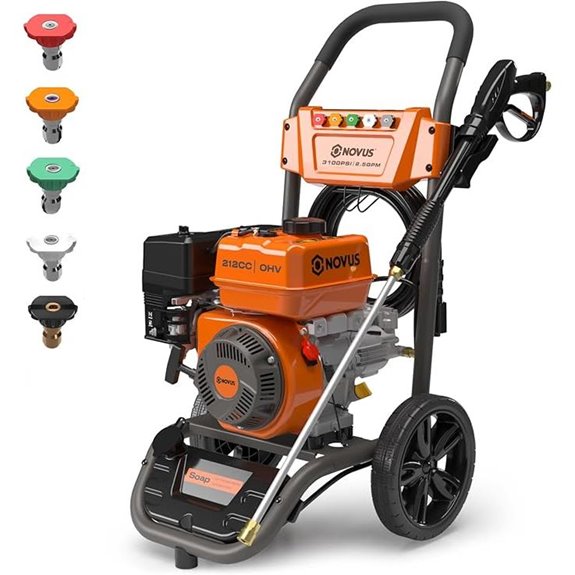 NOVUS Gas Pressure Washer 3100 PSI Portable
