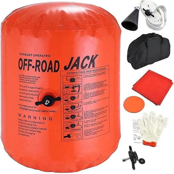 4-Ton Portable Inflatable Car Air Jack for SUVs and Trucks