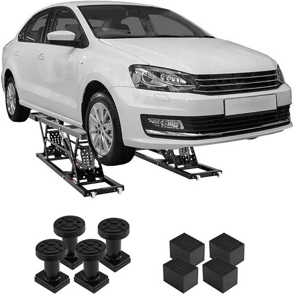 VEVOR 5,000 LBS Portable Car Lift with Power Unit