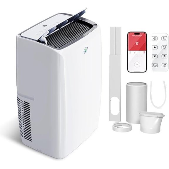 12,000 BTU Smart Portable AC with Heat and App