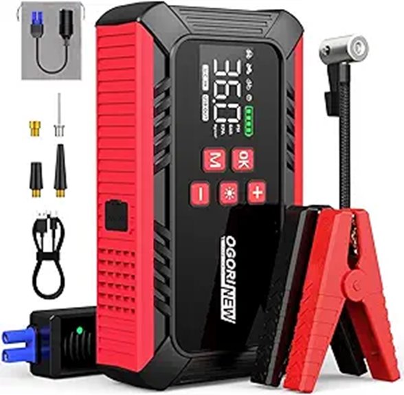portable car jump starter