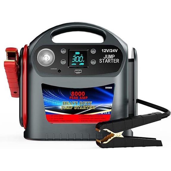 8000A Car Jump Starter with LED Light