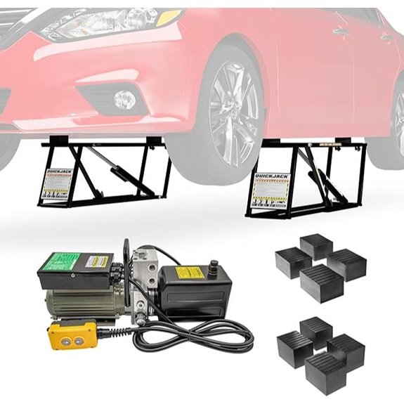 QuickJack BL-3500SLX Portable Car Lift for Small Vehicles