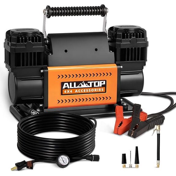 All-TOP Portable Dual Cylinder Air Compressor Pump