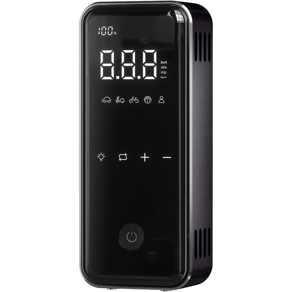 MotorX Portable Tire Inflator with Fast Charging